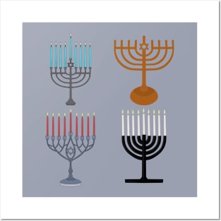 Hanukkah Judaism Jew Religion Posters and Art